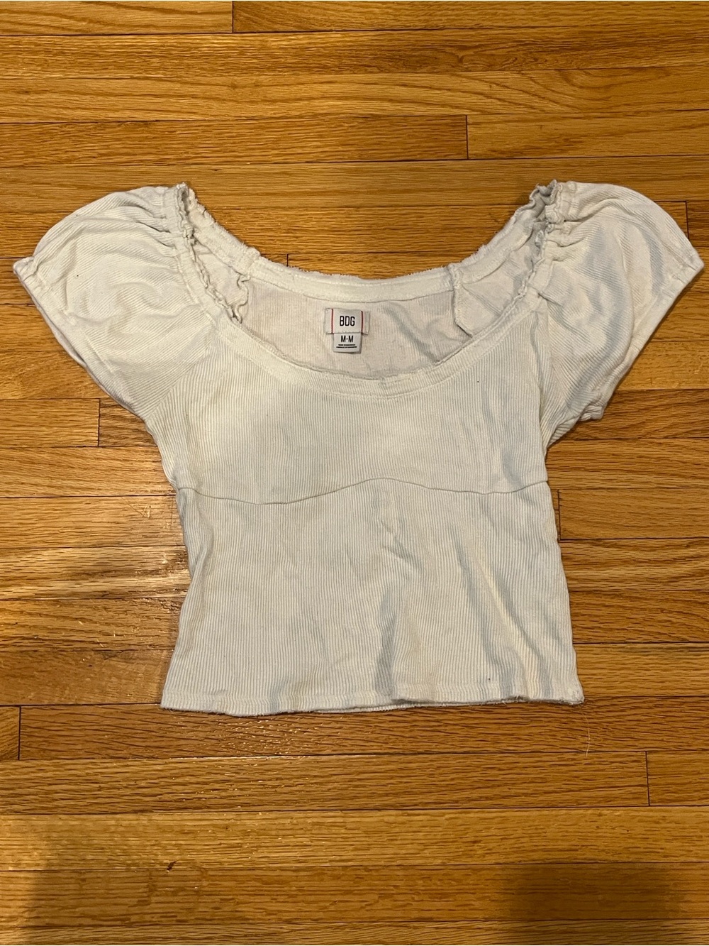 BDG Urban Outfitters White Crop Top